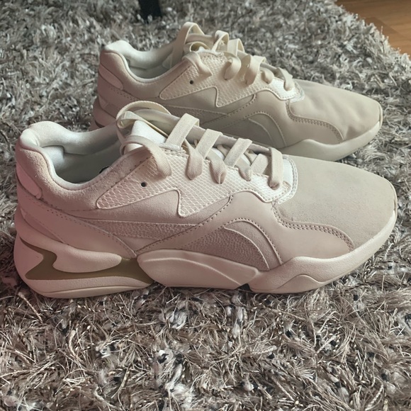 Puma Shoes - Puma NOVA PASTEL white GRUNGE WOMEN'S SNEAKERS